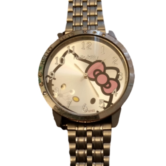 Hello Kitty Accessories - Hello Kitty Cat Vintage Silver Women's Watch Jewelry